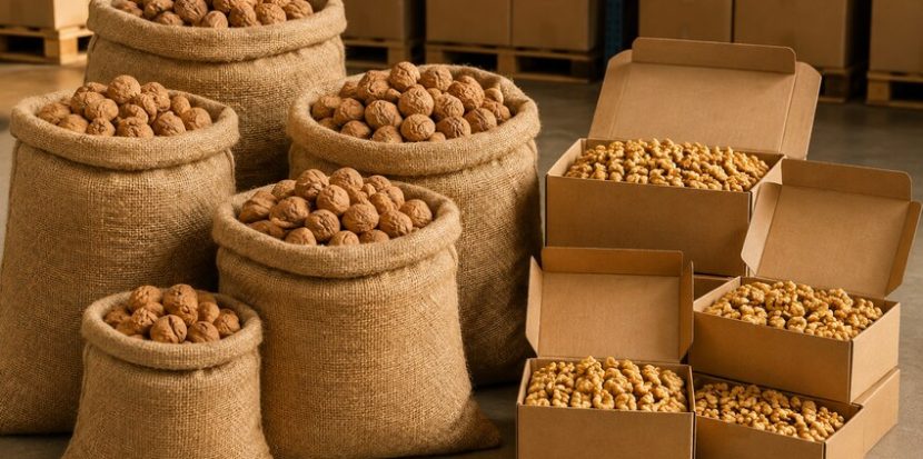 embalaje personalizado de nueces