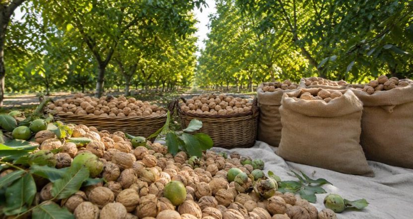 Natural In-Shell Walnuts from Orchard to Market